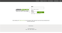 Desktop Screenshot of jobslaunch.com